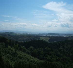 �W�]�䂩��̌i�F�P